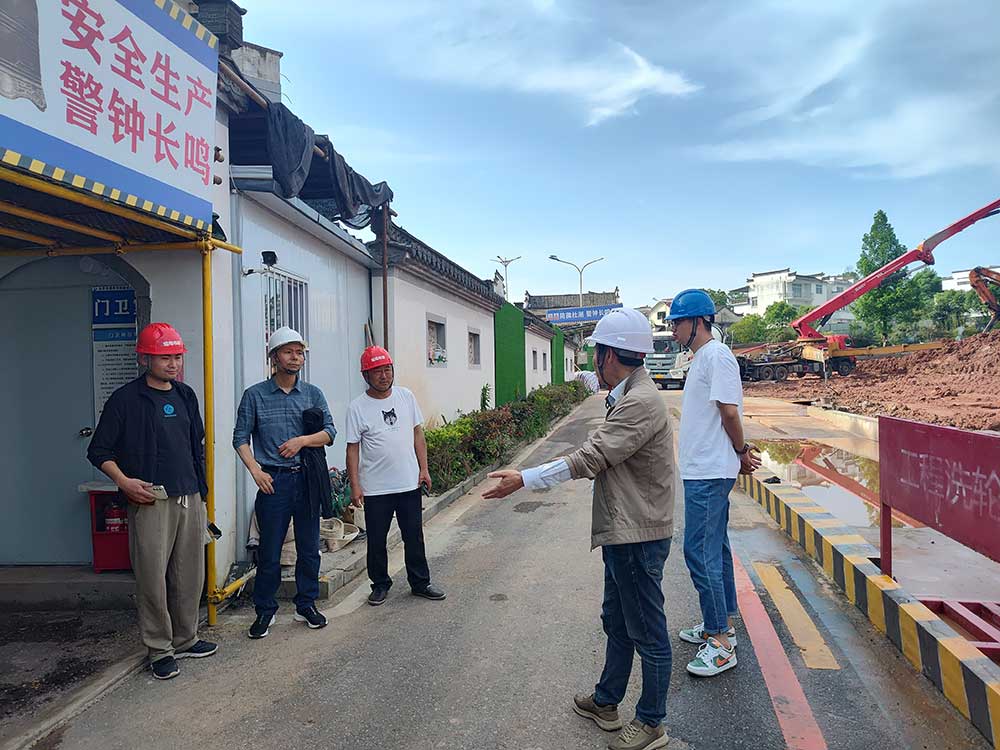 筑牢安全防線，強化質量管理——城建投公司對各在建項目開展安全質量專項檢查